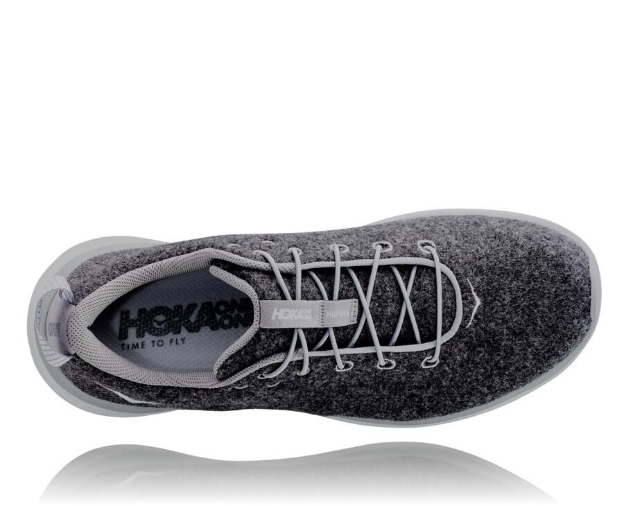 Hoka One One Tenisky Damske Tmavo Siva - Hupana Flow Wool - 01973-PTCV